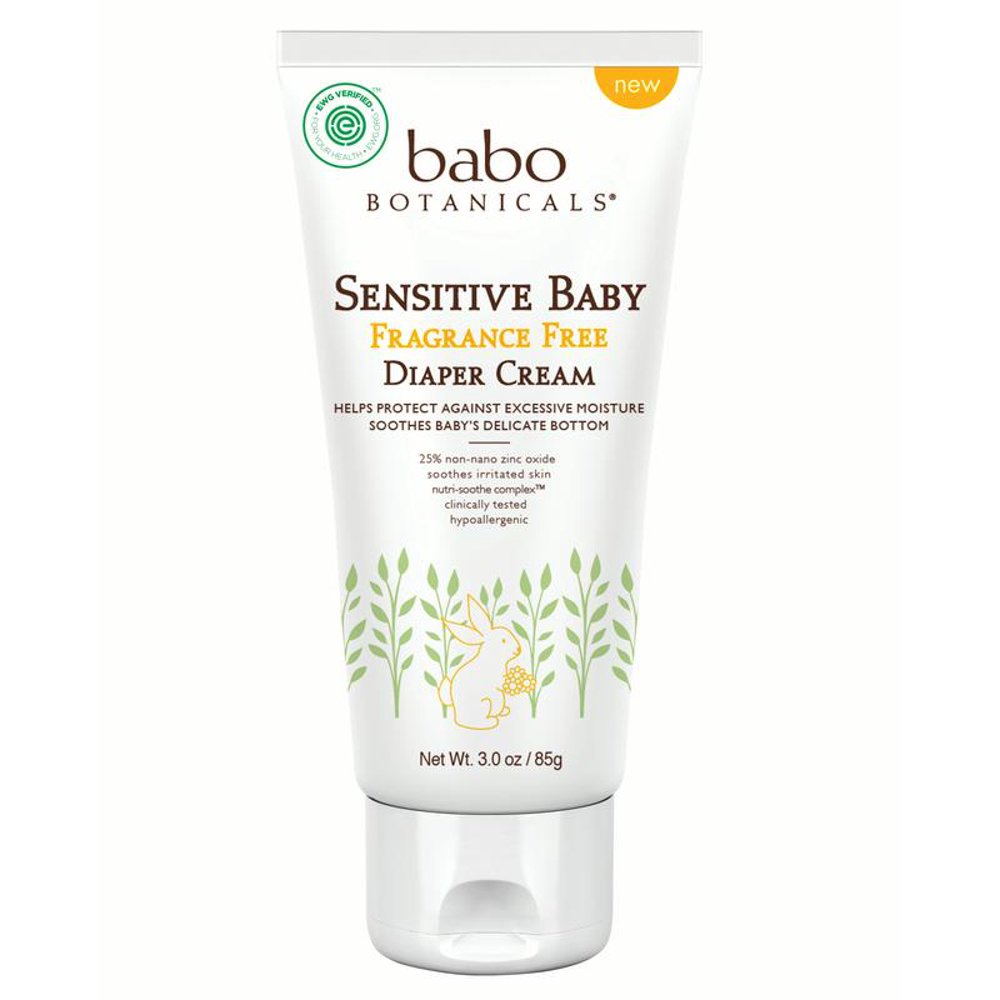 Sensitive Baby Fragrance Free Zinc Diaper Cream
