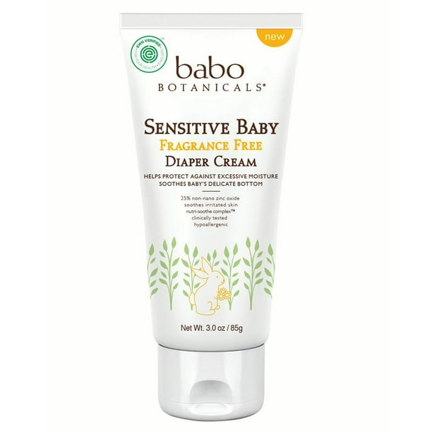 Sensitive Baby Fragrance Free Zinc Diaper Cream