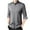 Gray, variant on ZCFZJW Mens Sherpa Fleece Lined Button Down Shirts Casual Long Sleeve Thick Warm Lapel Collar Work Business Shirt Trendy Velvet Tops Black XXXL