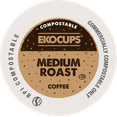 thumbnail image 2 of Ekocups Medium Roast Compostable & Sustainable Plant-Based Coffee Pods, 80 Count, 2 of 5