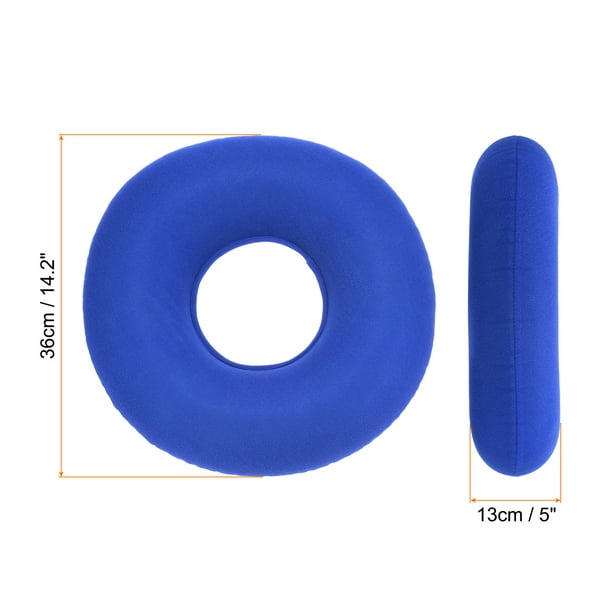 2 Pcs Rond Coccyx Donut Coussin, Siège Coussin Donut, Gonflable