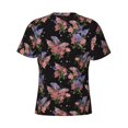 thumbnail image 6 of Qekee Bouquet Classic Fit T-Shirt Men's Shirt Men's Tight Short Sleeves for Exercise, Running, Mountaineering - Bouquet, 6 of 9