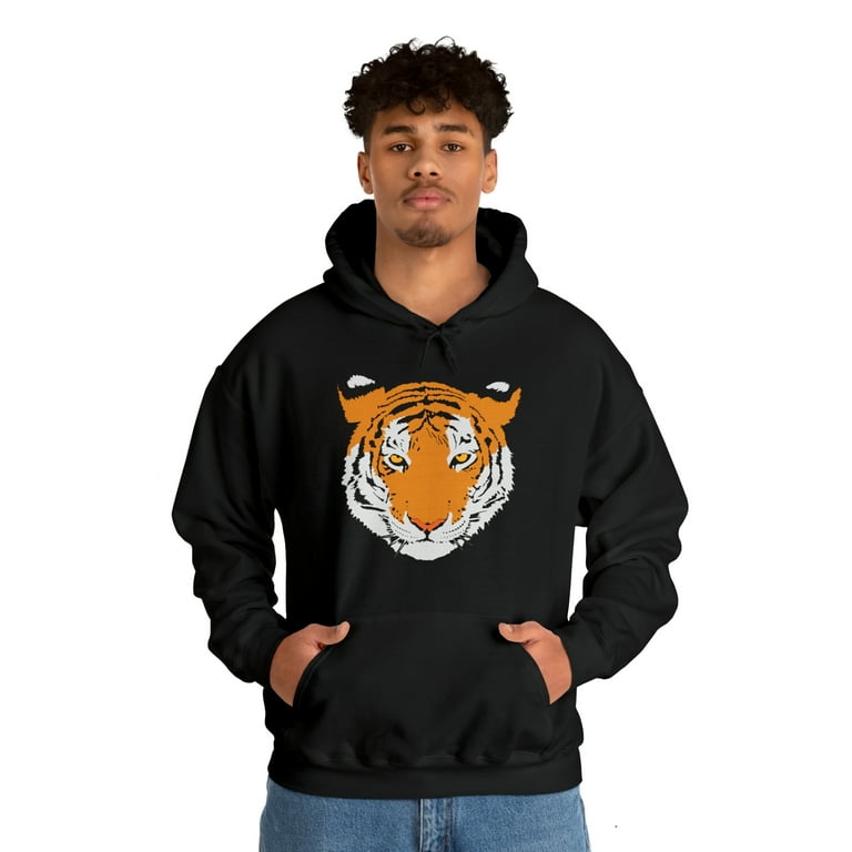 Tiger Face Graphic Hoodie Sweatshirt Sizes S 5XL Walmart