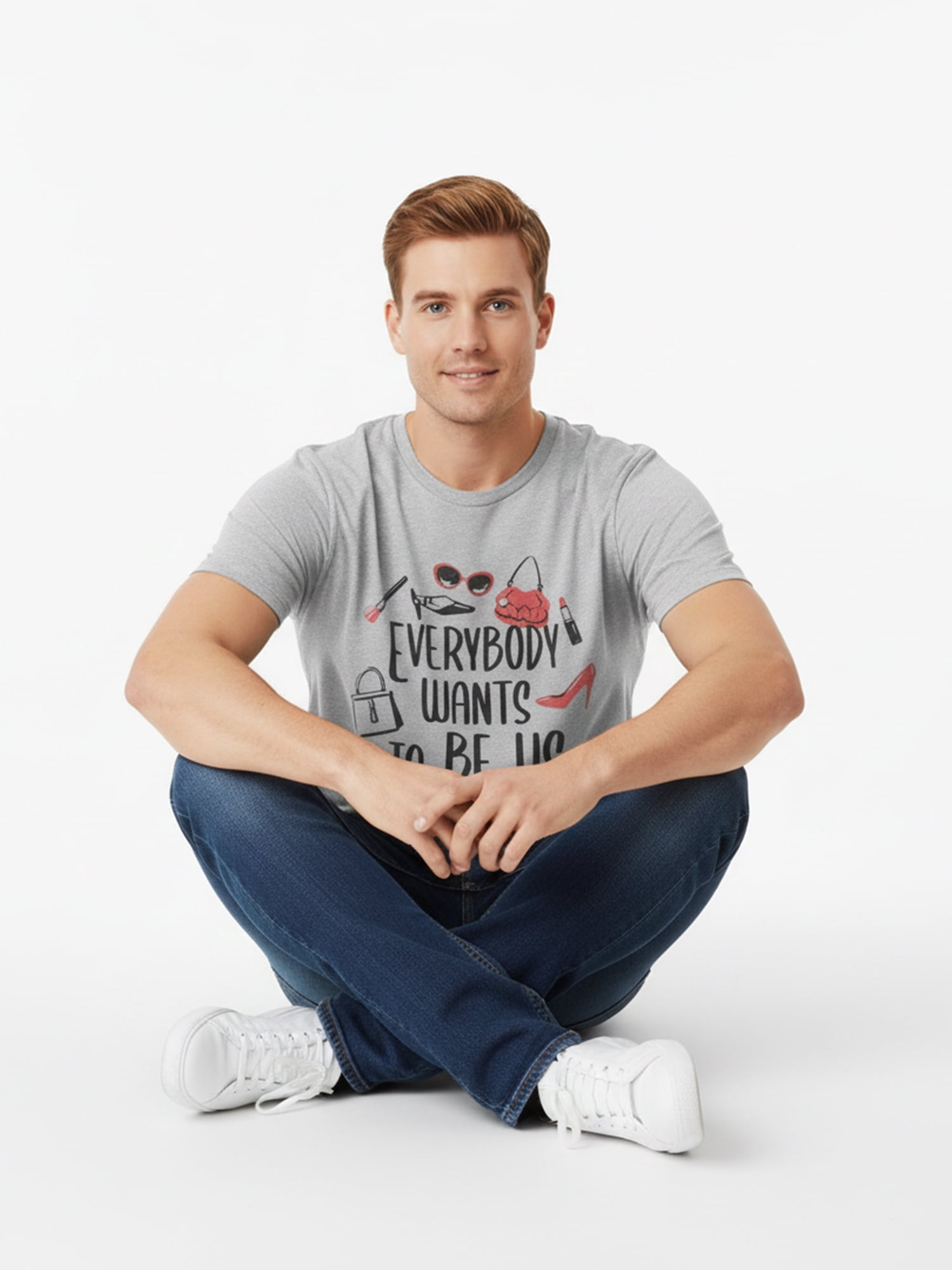 The Devil Wears Prada Men's Everybody Wants to Be Us Graphic Tee, Sizes S-3XL