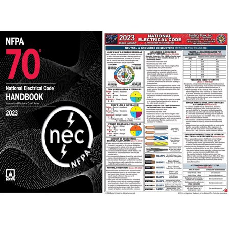 NFPA 70, National Electrical Code Handbook (2023 Edition) Hardcover
