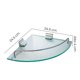 thumbnail image 3 of REPISA DE CRISTAL PARA BAÑO fine bronzes 70011, 3 of 4