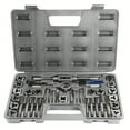 thumbnail image 2 of HLONK Tap And Die Set - 40pcs Bearing Steel Taps And Dies  Essential Threading Tool For Cutting External And Internal Threads  With Accessories, 2 of 7