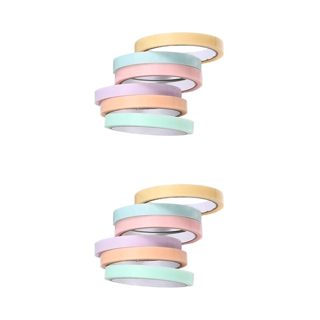 Kenally 6Pcs Sticky Ball Tape Decompression Toys Crafts Game for Home Supplies Color claro 2.4 cm 2piezas