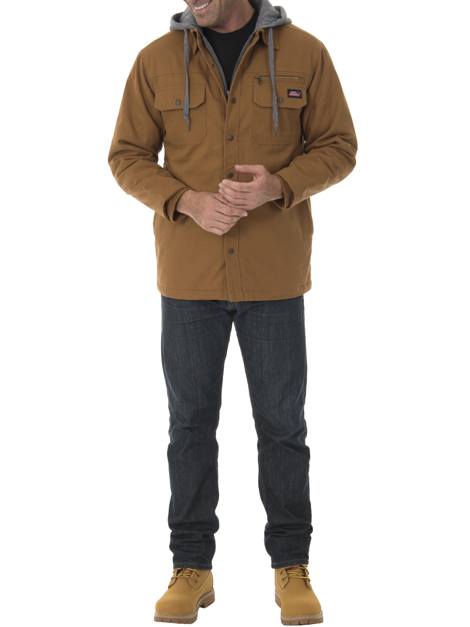 Genuine Dickies Men's Canvas Shirt Jacket