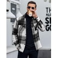 thumbnail image 3 of 1PCS warm plaid autumn and winter style-black, 3 of 5