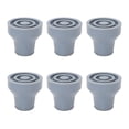 thumbnail image 1 of Rubber Cane Tips, Soft  Wear  Stable Heavy Duty Cane Tips  for Three Legged Canes, 1 of 8