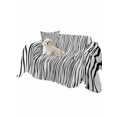 thumbnail image 2 of Black White Lines Couch Cover for Dogs, Retro Stripes Texture Minimalist Art Washable Sofa Covers Slipcover for Pets Dogs Futon Cover, Couch Recliner Covers, Oversized Chair Slipcover 71"x91", 2 of 9