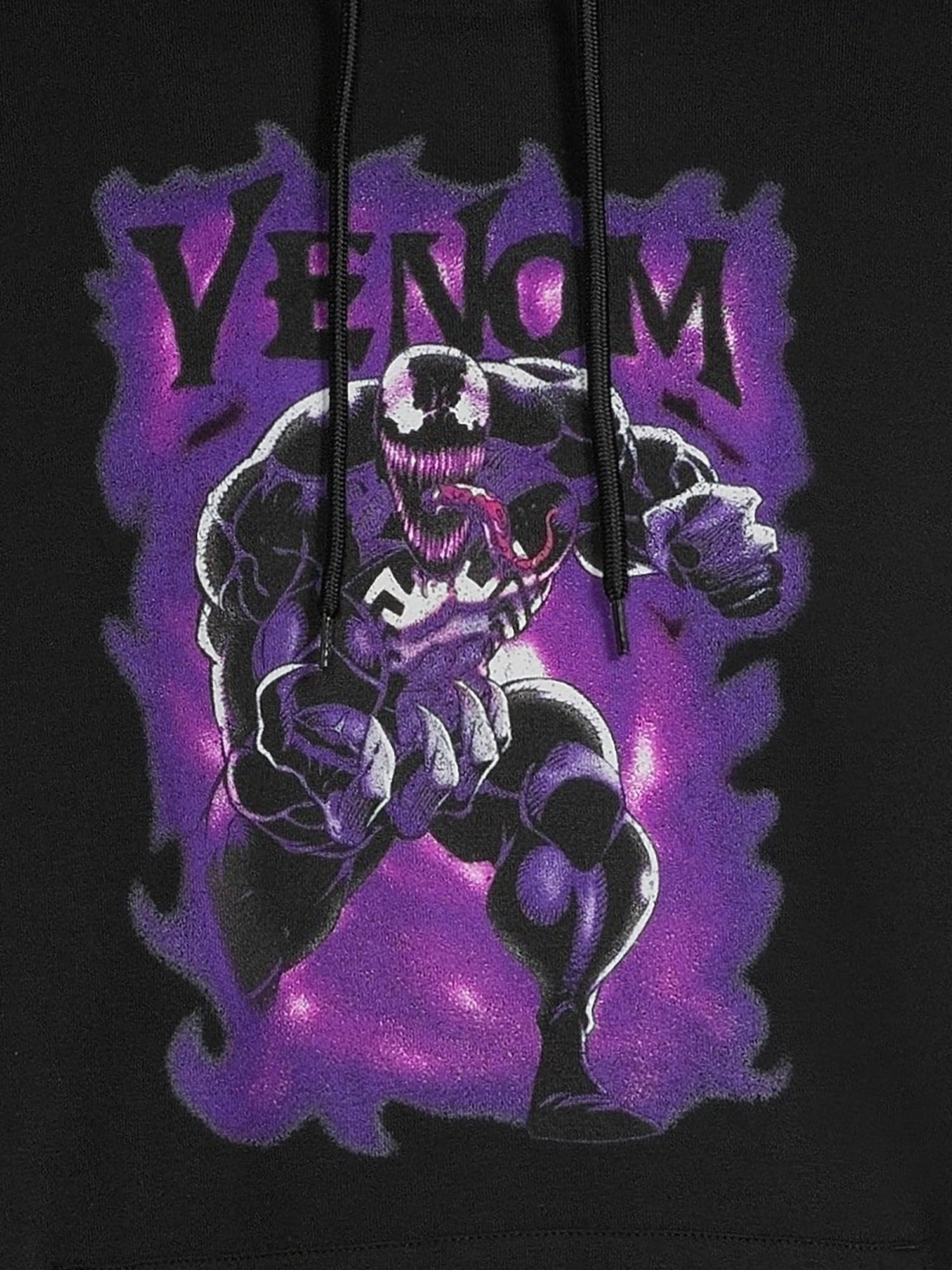 Marvel Men's and Big Men's Venom Apparel, Graphic Hoodie Sweatshirt, Sizes S-3XL