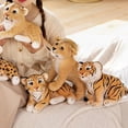 thumbnail image 5 of Cute Simulation Jungle Animal Tiger Plush Doll Toy Gift for Children Living Room Bedroom, 5 of 21