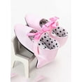 thumbnail image 4 of Newborn Baby Girls Photograph High Heels  Shoes Princess Shoes, Bowknot Soft Sole Crib With High Heels Moccasins for Photos, 4 of 6