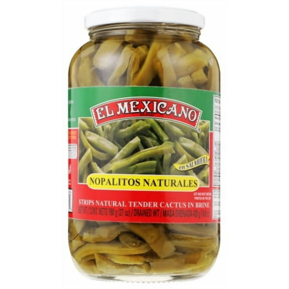 El Mexicano Natural Cactus Salsa 27 oz (Pack of 12)