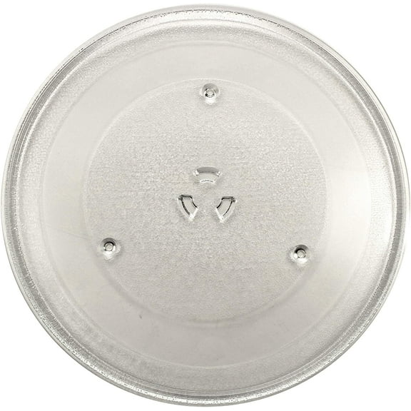 HQRP 13 1/2" Glass Turntable Tray fits Frigidaire 5304464116 5304509621 FFMV162LSA CFMV152CLBA CFMV157GBA CFMV162LBA FFMV1745TBA PLMV168CC1 Microwave