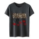 thumbnail image 4 of Camisetas estampadas con cuello redondo para el día de la madre para mujer Camisetas estampadas Camiseta de manga corta Blusa Tops Fridja bn3482, 4 of 7