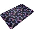thumbnail image 3 of Bathroom Rugs Non Slip Washable - Blue Purple Jellyfish Print Kitchen Mats for Floor, Area Rugs for Entryway Rugs Indoor, Laundry Bathroom Room Door Rug with Rubber Backing 20x31.5in, 3 of 8