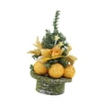 thumbnail image 2 of TISHITA Artificial Tabletop Christmas Tree Mini Xmas Tree Desk Christmas Tree Potted Plants for Party, Shelf, Indoor,Holiday,Birthday Golden, 2 of 8