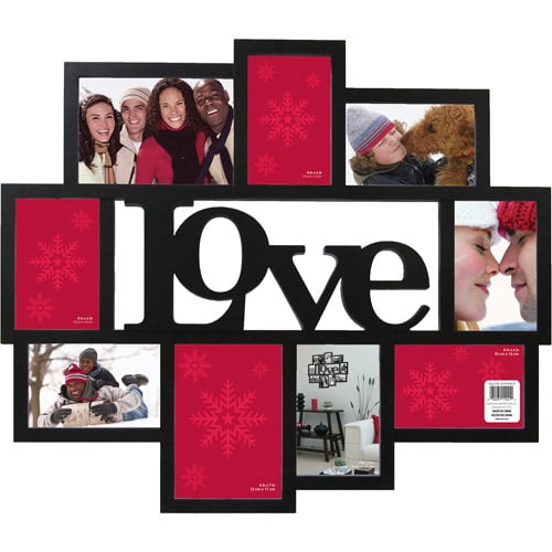 wagner love 9 opening collage frame black walmart com