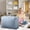 BUXXL, variant on Heavy Duty Storage Bag With Reinforced Handles | Oversized Clothing Quilt Storage Moving Packing Bag | Thickened Double Zipper Saves Travel Space | Blue 24x20x10.6in