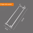 thumbnail image 1 of Kieccall Stainless Steel Multifunctional Sink Wrenches Plumbing Tools for Pipe Bathroom Installation Repair Gift, 1 of 7