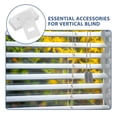 thumbnail image 4 of SHISUYAN 30Pcs Clear Vertical Blind Vane Savers for Homeowners and DIY Users, 4 of 9