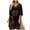 Black, variant on Tqyyweavej Womens Sexy Lace Beach Cover Up V Neck Sheer Loose Bathing Suit Free Size Elegant Swimsuit Coverup for Seaside, Party