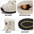 thumbnail image 2 of Dumajo Women's Snow Boots Anti-Slip Waterproof Warm Winter Shoes, 2 of 10