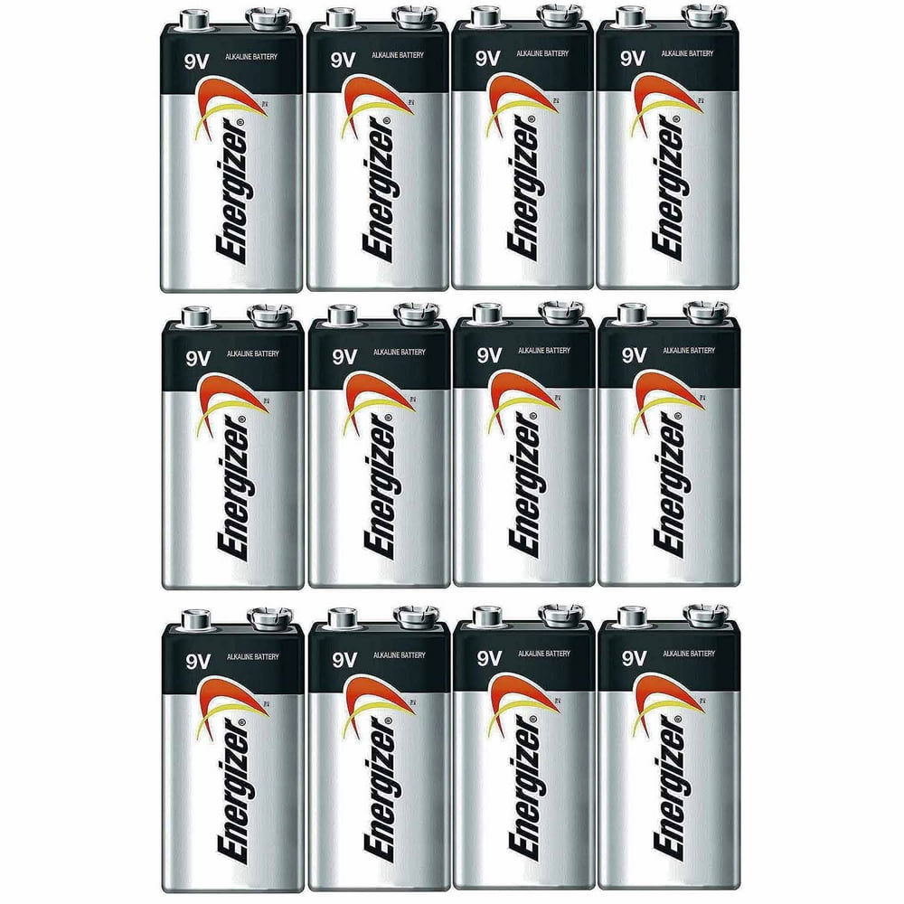 Energizer E522 Max 9 Volt Alkaline Battery - 12 Batteries   30% Off ...