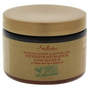 SheaMoisture Intensive Hydration Hair Mask Frizz Control with Manuka Honey and Mafura Oil, 12 fl oz