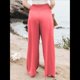 thumbnail image 5 of Pantalones Palazzo de para Mujer Naranja M, 5 of 8