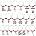 thumbnail image 6 of Country Antique Silver Wine Glass Charms, 6 of 9