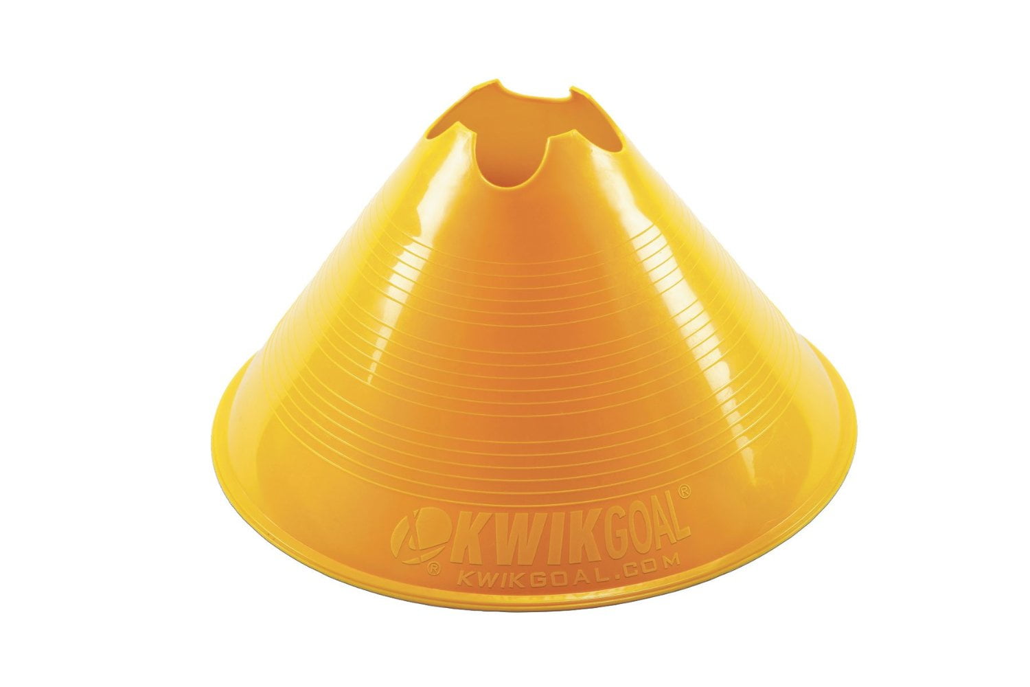 Kwik Yellow Large Disc Soccer Cones