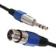 thumbnail image 4 of Cable de audio XLR, cable adaptador de línea XLR macho a XLR macho de 6,35 mm, diseño exquisito, 4 of 9