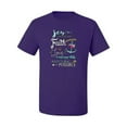 thumbnail image 2 of Anything is Possible Inspiring Religious Inspirational/Christian Men's Graphic T-Shirt, Purple, 5XL, 2 of 3