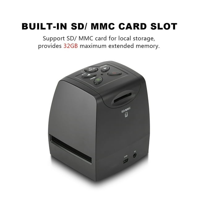 Easy To Install Photo Film Scanner, Film Scanner, Longer Service Life For Office Home Appliance