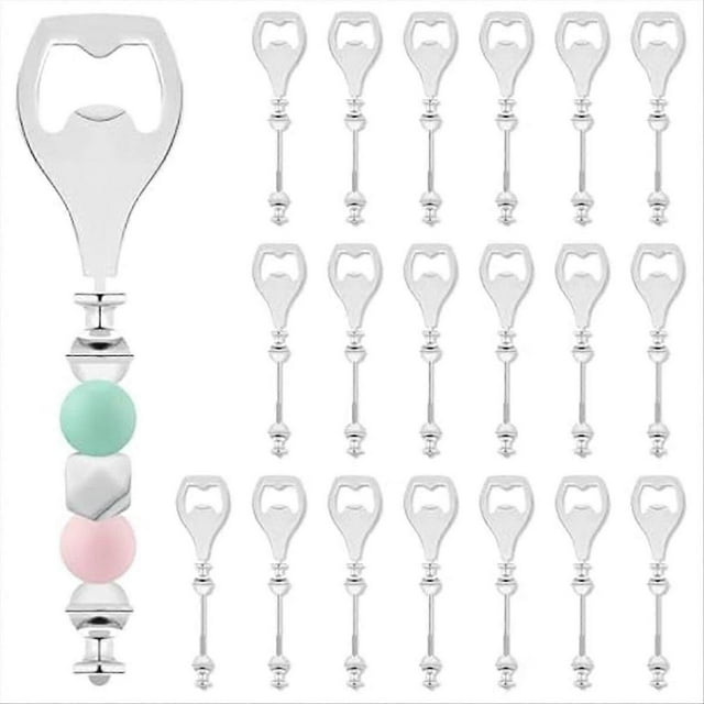 20pcs Beadable Beer Opener Beer Bottle Opener