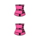 thumbnail image 4 of Qarigey Entrenador de cintura Corsé de entrenamiento Recortador de cuerpo Mano de obra Equipo de gimnasio Cintura elástica Cincher Rojo XXXL 2Conjunto, 4 of 6