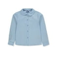 thumbnail image 2 of Cookie's Girls' L/S Pan Button-Up Shirt - blue, 8 (Big Girls), 2 of 5