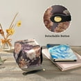 thumbnail image 3 of Vintage Floral Pattern Tissue Box Cover Leather Square Rectangle Tissue Box Holder for Bathroom Living Room Desk Office Decor, 3 of 7