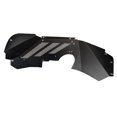 thumbnail image 1 of Convient pour Jeep 2007-2018 Wrangler JK Go Rhino Garde-Boue 702001T Noir Texturé; Aluminium; Ensemble de 2; avec Évents en Maille Hexagonale; Compatible avec Garde-Boue en Acier Go Rhino, 1 of 2