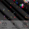 thumbnail image 3 of Happy Birthday Round Tablecloth 60 Inch Vibrant Colorful Decorative Table Cloth Waterproof Resistant Bithday Gifts Tablecloths Decorative Black for Birthday Home Party Outdoor Patio Picnic, 3 of 6