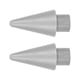 thumbnail image 2 of Puntas de lápiz de repuesto profesionales de alta sensibilidad, puntas de lápiz precisas para lápiz M segundo gris, 2 uds., 2 of 5