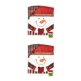 thumbnail image 4 of Inteprter Festival Feliz Navidad silla cubierta de tela silla de comedor funda decoración del banquete de boda cocina para habitación restaurante café No.02 2piezas Inteprter CBP183866, 4 of 6