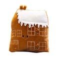thumbnail image 2 of Joyful Christmas Tree Snowman House Pillow Plush Doll Decoration, 2 of 9