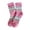 Light Pink, variant on Fuzzy Socks with Heart Pattern Cozy Fluffy Lounge Soft Warm Plush Sleep Socks for Women