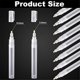 thumbnail image 4 of 24 Pack 6 mm 3 mm Empty Fillable Blank Paint Touch Up Pen Markers Round Tilted Head Paint Marker Pens Acrylic Paint Pens, 4 of 5