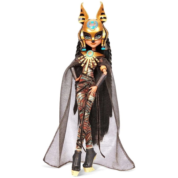 Monster High Haunt Couture Cleo De Nile Doll with Golden Bodysuit and Anubis Mask